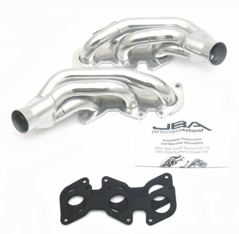 2jr Header JBA Shorty Headers Toyota FJ Cruiser 4.0 V6 (07-09) CARB/Smog Legal 1