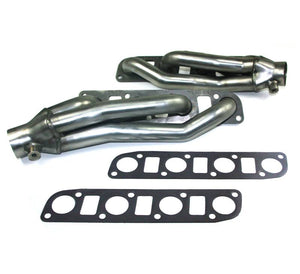 JBA Shorty Headers Nissan Titan V8 5.6L (16-22) CARB/Smog Legal 1 3/4" Stainless - Raw or Silver Ceramic Coating