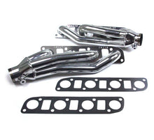 Load image into Gallery viewer, JBA Shorty Headers Nissan Titan V8 5.6L (16-22) CARB/Smog Legal 1 3/4" Stainless - Raw or Silver Ceramic Coating - Raw Alternate Image