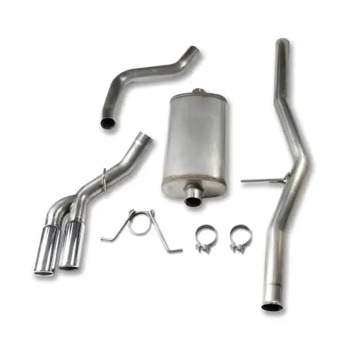 JBA Exhaust GMC Sierra 1500 4.8L / 5.3L V8 2WD/4WD (04-19) Catback Stainless Steel - 30-3054