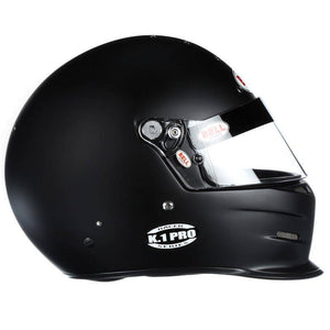 Bell Racing K1 Pro Helmet [Snell SA2020] Matte Black or White HANS-compatible