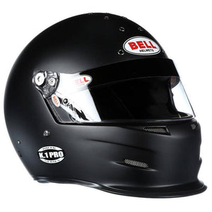 Bell Racing K1 Pro Helmet [Snell SA2020] Matte Black or White HANS-compatible