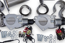 Load image into Gallery viewer, Granatelli Electric Exhaust Cutout Kit 2.25" / 2.5" / 3" Stainless Slip-Fit - Single or Dual Alternate Image