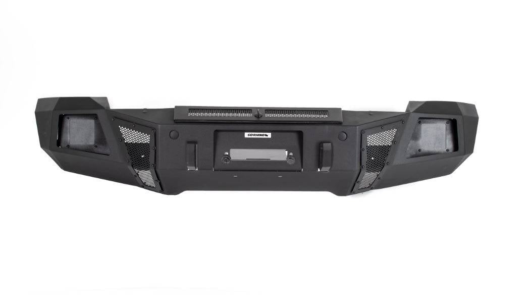 Go Rhino BR5 Front Bumper Chevy Silverado 1500 (14-15) Winch Ready Textured Black Powder Coat