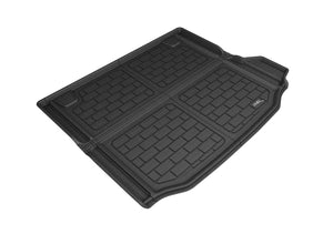 3D MAXpider Cargo Liner BMW X3 G01 (2018-2024) Cross Fold Kagu Black Rubber  - w/ or w/o Cargo Tie Down Rails