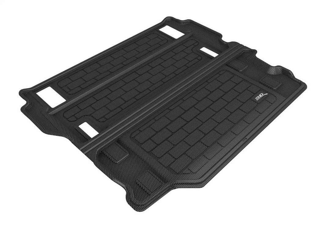 3D MAXpider Cargo Liner Jeep Wrangler JK Sport (18-24) Cross Fold Kagu Black Rubber M1JP0201309