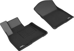 3D MAXpider Floor Mats Genesis GV80 (21-24) All-Weather Kagu Series Black - 5 or 7 Seater