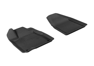 3D MAXpider Floor Mats Acura MDX (2007-2013) All-Weather Kagu Series Black