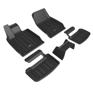 3D MAXpider Floor Mats Audi E-Tron GT (2020-2024) All-Weather Elitect Series - Complete Set