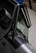 Load image into Gallery viewer, Fishbone Offroad Windshield Light Bracket Jeep Gladiator GT (20-23) Black Textured Powder Coat Alternate Image