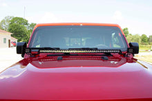 Load image into Gallery viewer, Fishbone Offroad Cowl Light Brackets Jeep Gladiator JT (20-23) Black Textured Powder Coat Alternate Image