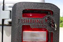 Load image into Gallery viewer, Fishbone Offroad Tail Light Guards Jeep Wrangler JL (18-23) Black Textured Powder Coat Alternate Image