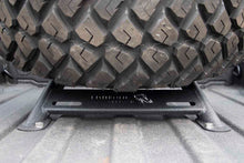 Load image into Gallery viewer, Fishbone Offroad In-Bed Tire Carrier Jeep Gladiator JT (20-23) Black Powder Coated Steel Alternate Image