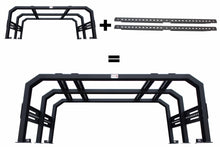 Load image into Gallery viewer, Fishbone Offroad 61" Tackle Racks Top Rails Jeep Gladiator GT (20-23) Black Powder Coated Steel - Default Title Alternate Image