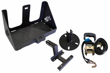 Load image into Gallery viewer, Fishbone Offroad Mounts Jeep Wrangler JK (07-18) [Spare Tire Jerrycan] Textured Black Steel Alternate Image