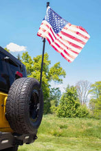 Load image into Gallery viewer, Fishbone Offroad Mounts Guards Jeep Wrangler JL (18-23) [Spare Tire Flag] Black Textured Powder Coat - Default Title Alternate Image