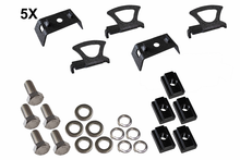 Load image into Gallery viewer, Fishbone Offroad Tie Down Kit Toyota Tacoma (05-23) [Utility Vehicle] Black Powder Coated Alternate Image