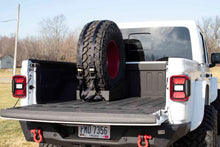 Load image into Gallery viewer, Fishbone Offroad In-Bed Tire Carrier - Black Powder Coated Steel - Default Title Alternate Image