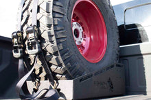Load image into Gallery viewer, Fishbone Offroad In-Bed Tire Carrier - Black Powder Coated Steel - Default Title Alternate Image