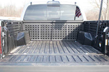 Load image into Gallery viewer, Fishbone Offroad Molle Panel Toyota Tacoma (16-23) [Bed Wall] Black Powder Coated Alternate Image