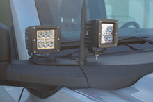 Load image into Gallery viewer, Fishbone Offroad Light Bracket Ford Bronco (2022-2026) [Cowl Pod Set] Black Powder Coated Steel - Default Title Alternate Image