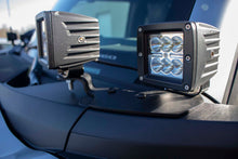 Load image into Gallery viewer, Fishbone Offroad Light Bracket Ford Bronco (2022-2026) [Cowl Pod Set] Black Powder Coated Steel - Default Title Alternate Image