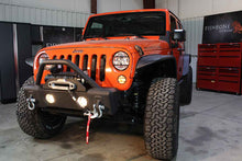 Load image into Gallery viewer, Fishbone Offroad Front Bumper Jeep Wrangler JK (07-18) [Stubby Winch Winch] with or without LED Light Provision - Yes Alternate Image