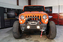 Load image into Gallery viewer, Fishbone Offroad Front Bumper Jeep Wrangler JK (07-18) [Stubby Winch Winch] with or without LED Light Provision - Yes Alternate Image