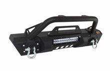 Load image into Gallery viewer, Fishbone Offroad Front Bumper Jeep Wrangler JK (07-18) [Stubby Winch Winch] with or without LED Light Provision - Yes Alternate Image