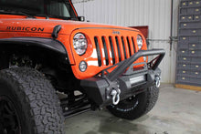 Load image into Gallery viewer, Fishbone Offroad Front Bumper Jeep Wrangler JK (07-18) [Stubby Winch Winch] with or without LED Light Provision - Yes Alternate Image