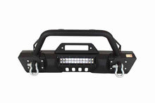 Load image into Gallery viewer, Fishbone Offroad Front Bumper Jeep Wrangler JK (07-18) [Stubby Winch Winch] with or without LED Light Provision - Yes Alternate Image