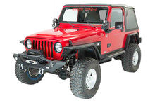 Load image into Gallery viewer, Fishbone Offroad Front Winch Bumper Jeep Wrangler YJ (87-96) TJ (97-06) [with LED's] Black Textured Powder Coat Alternate Image