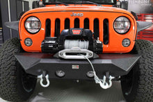 Load image into Gallery viewer, Fishbone Offroad Front Bumper Winch Jeep Wrangler JK (07-18) Manowar Version Alternate Image