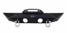 Load image into Gallery viewer, Fishbone Offroad Front Bumper Winch Jeep Wrangler JK (07-18) Manowar Version Alternate Image