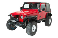 Load image into Gallery viewer, Fishbone Offroad Piranha Winch Plate Jeep Wrangler TJ (97-06) Black Textured Powder Coat Alternate Image