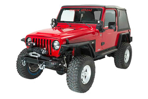 Fishbone Offroad Piranha Front Bumper Jeep Wrangler TJ (97-06) Bumper Only/ w/ Stinger/ w/ Winch Guard