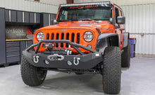 Load image into Gallery viewer, Fishbone Offroad Front Bumper Jeep Wrangler JK (07-18) [Full Width Winch] with or without LED's Alternate Image