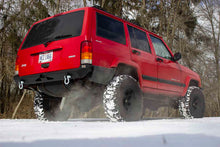 Load image into Gallery viewer, Fishbone Offroad Rear Bumper Jeep Cherokee XJ (84-01) [Bullhead Version] Black Textured - Default Title Alternate Image