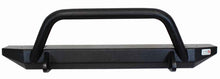 Load image into Gallery viewer, Fishbone Offroad Piranha Front Bumper Jeep Wrangler YJ (87-95) [w/ Tube Guard] Black Textured Powder Coat - Default Title Alternate Image