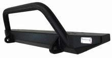 Load image into Gallery viewer, Fishbone Offroad Piranha Front Bumper Jeep Wrangler YJ (87-95) [w/ Tube Guard] Black Textured Powder Coat - Default Title Alternate Image