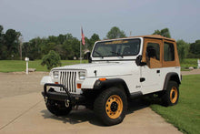 Load image into Gallery viewer, Fishbone Offroad Piranha Front Bumper Jeep Wrangler YJ (87-95) [w/ Tube Guard] Black Textured Powder Coat - Default Title Alternate Image