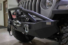 Load image into Gallery viewer, Fishbone Offroad Front Bumper Jeep Wrangler JL (18-22) Mid-Width or Stubby Winch Bumper - Mid-Width Winch Bumper Alternate Image