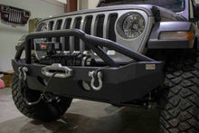 Load image into Gallery viewer, Fishbone Offroad Front Bumper Jeep Wrangler JL (18-22) Mid-Width or Stubby Winch Bumper - Mid-Width Winch Bumper Alternate Image