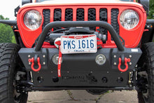 Load image into Gallery viewer, Fishbone Offroad Front Bumper Jeep Wrangler JL (18-22) Mid-Width or Stubby Winch Bumper Alternate Image