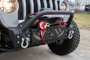 Fishbone Offroad Front Bumper Jeep Wrangler (07-22) [Barracuda Type] Stubby Modular