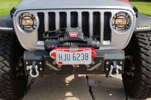 Fishbone Offroad Front Bumper Jeep Wrangler (07-22) [Barracuda Type] Stubby Modular