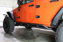 Load image into Gallery viewer, Fishbone Offroad Rocker Guards Jeep Wrangler JK (07-18) Black Textured - 2-Door Alternate Image