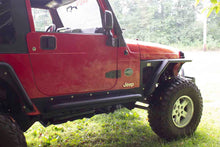 Load image into Gallery viewer, Fishbone Offroad Rock Slider Jeep Wrangler LJ (04-06) [w/ Tube Step] Black Textured Powder Coat - Default Title Alternate Image