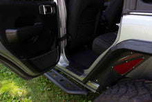 Load image into Gallery viewer, Fishbone Offroad Step Sliders Jeep Wrangler JL 4 Door (2018-2023) Textured Black Powder Coat - Default Title Alternate Image