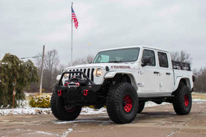 Fishbone Offroad Step Sliders Jeep Gladiator JT (20-23) Textured Black